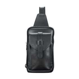 Fashion New Men's Leather Chest Bag