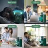 Portable Air Conditioner Fan;  5 In 1 600ml Timed Air Cooling Fan With 7 Color Lights 5 Jets 3 Speeds