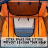 Roof tent with 280TC 2000 waterproof lattice cloth for Camping