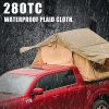 Roof tent with 280TC 2000 waterproof lattice cloth for Camping