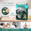 Portable Air Conditioner Fan;  5 In 1 600ml Timed Air Cooling Fan With 7 Color Lights 5 Jets 3 Speeds