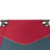 Lightweight Camp Cot, Red, 83.5L x 34W x 20H
