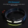 Rechargeable Motion Sensor Head Lamp 6 Light Modes COB XPG Head Light Torch Flashlight 270Ã‚Â° Beam IPX5 Waterproof for Fishing Running Camping Hiking