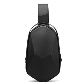 Men's Stereoscopic One Shoulder Casual Fashion Diagonal Straddle Chest Bag