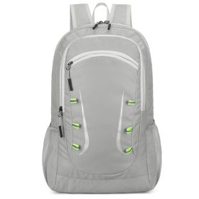 Outdoor Sports Folding Backpack (Color: Grey)