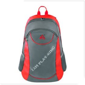 Outdoor Chair Backpack Hiking Camping Trekking Travel Shoulder Bag Multi-functional Large Capacity Camping Bag Folding Chairs (Color: Red)