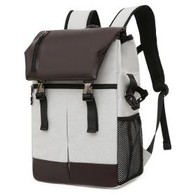 Large Capacity Professional Photography Backpack (Color: Light Grey)