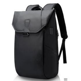 Backpack Business Waterproof And Wear-resistant (Color: Black)