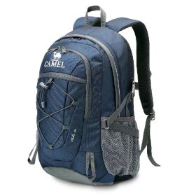 Sports Large Capacity Waterproof Travel Backpack For Men And Women (Color: Dark Blue)
