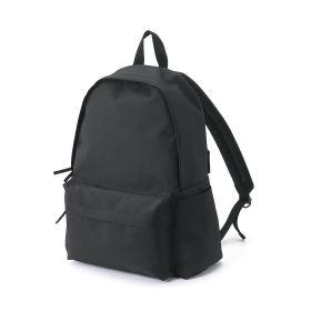 Plain Simple Computer Backpack (Color: Black)