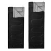 Traveling Camping Portable Double Person Waterproof Sleeping Bag W/ 2 Pillows